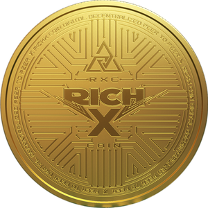 RXC — RichX Chain native coin, gold-tier gas token